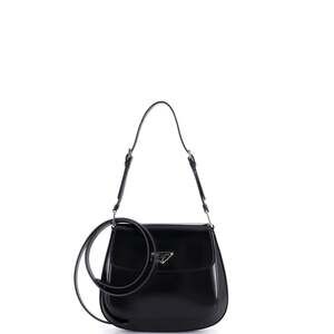 Prada Cleo Flap Shoulder Bag Spazzolato #202070P22B